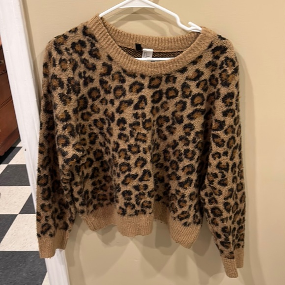 Divide Animal print sweater M - Picture 1 of 2